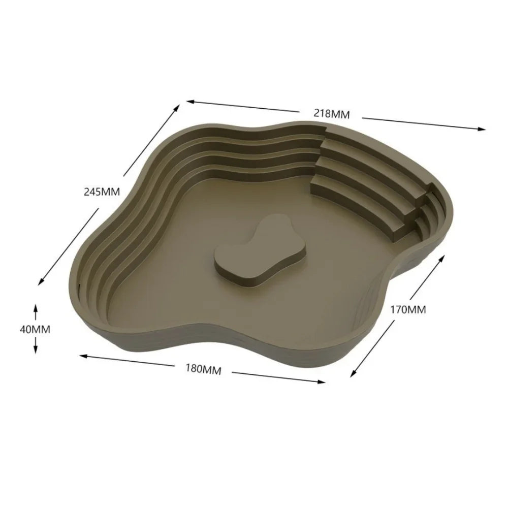 AquaStep Doppelseitige Wasserschale & Futterschale
