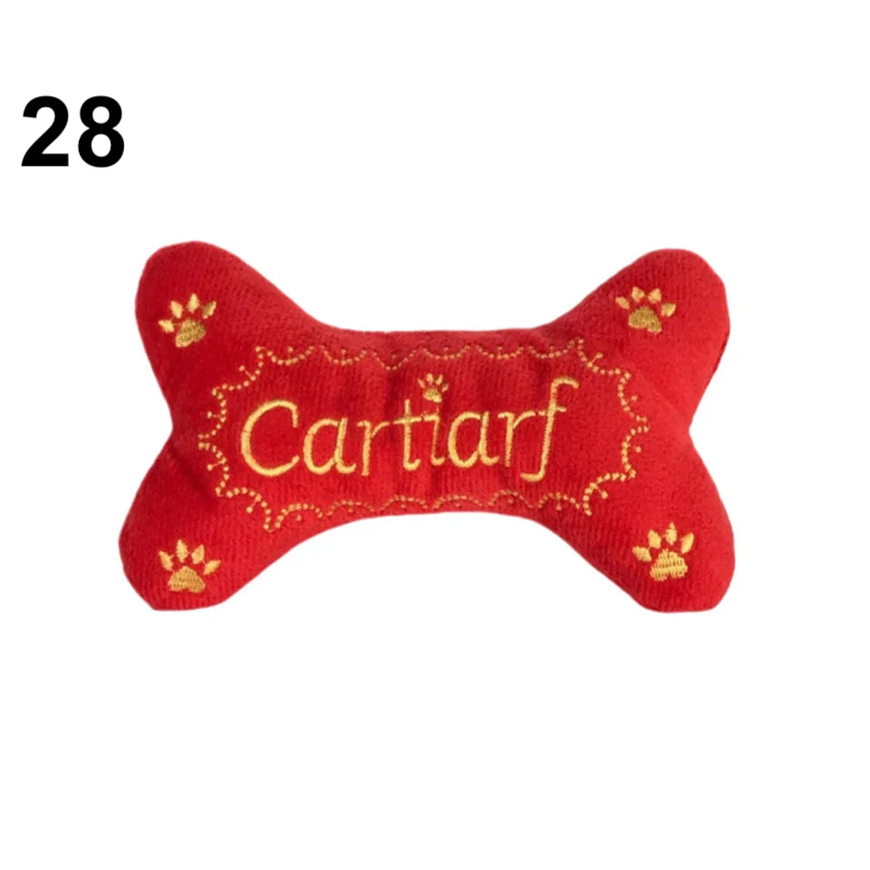 PawChic Luxus-Plüsch-Hundespielzeug