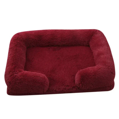 SNOOZY NEST – Luxuriöses Winter-Hundebett | Groß, waschbar & superweich
