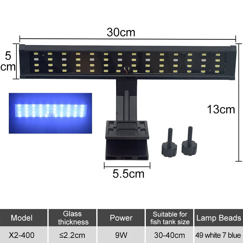Ultradünne LED-Aquarienlampe