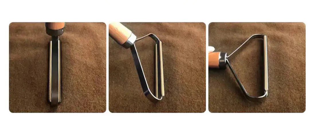 FIBRAFIX – Tragbarer Fusselentferner & Tierhaarbürste | Für Möbel, Teppiche, Kleidung & Polster