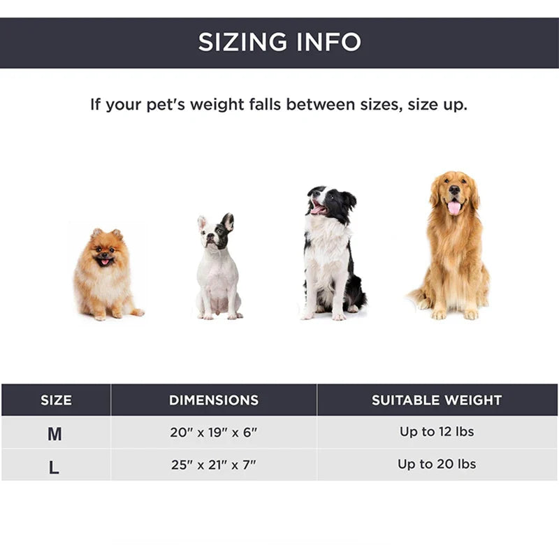 Plüsch-Haustierbett – Waschbarer, rutschfester Korb für Hund/Katze