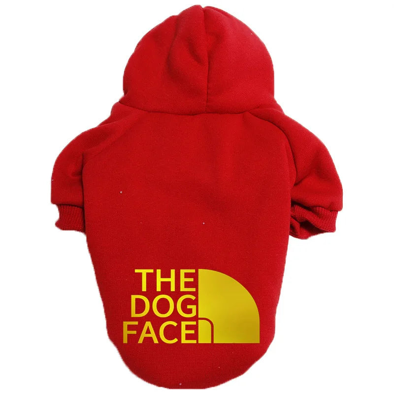 Wärmender Hundehoodie zum Öffnen