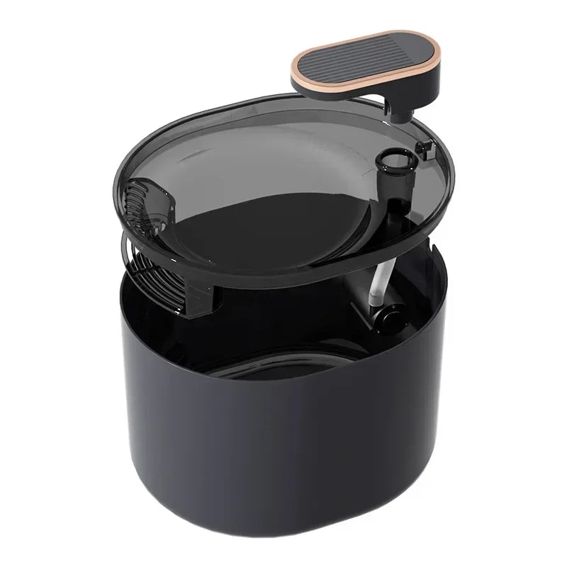 Katzenbrunnen 3L – Leise, automatisch, USB-Anschluss, BPA-frei, mit Filter