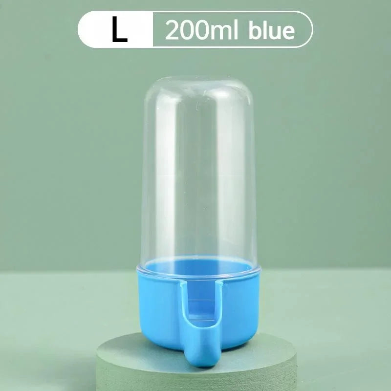 Automatischer Vogelfutter- und Wasserspender – hängend, Kunststoff, 90–200 ml