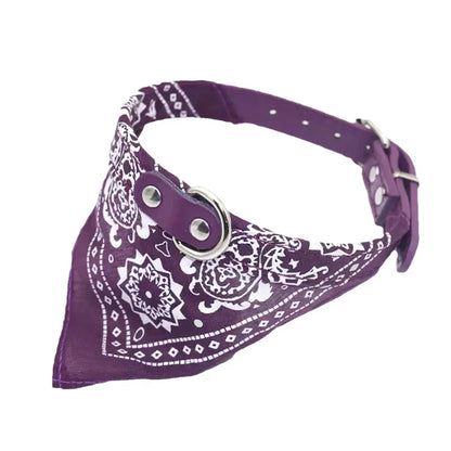 STYLPET PU-Kragen mit Schal