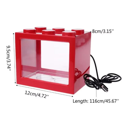 AquaBlocks Kreatives stapelbares Aquarium
