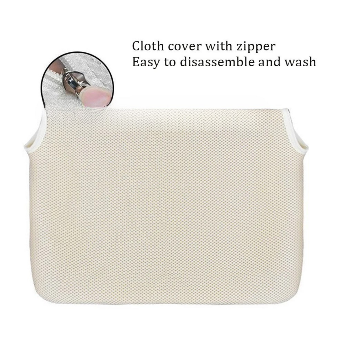 Katzenhängemattenbezug, beige oder grau – Netzgewebe & Flausch – 52 x 30 oder 45 x 30 cm