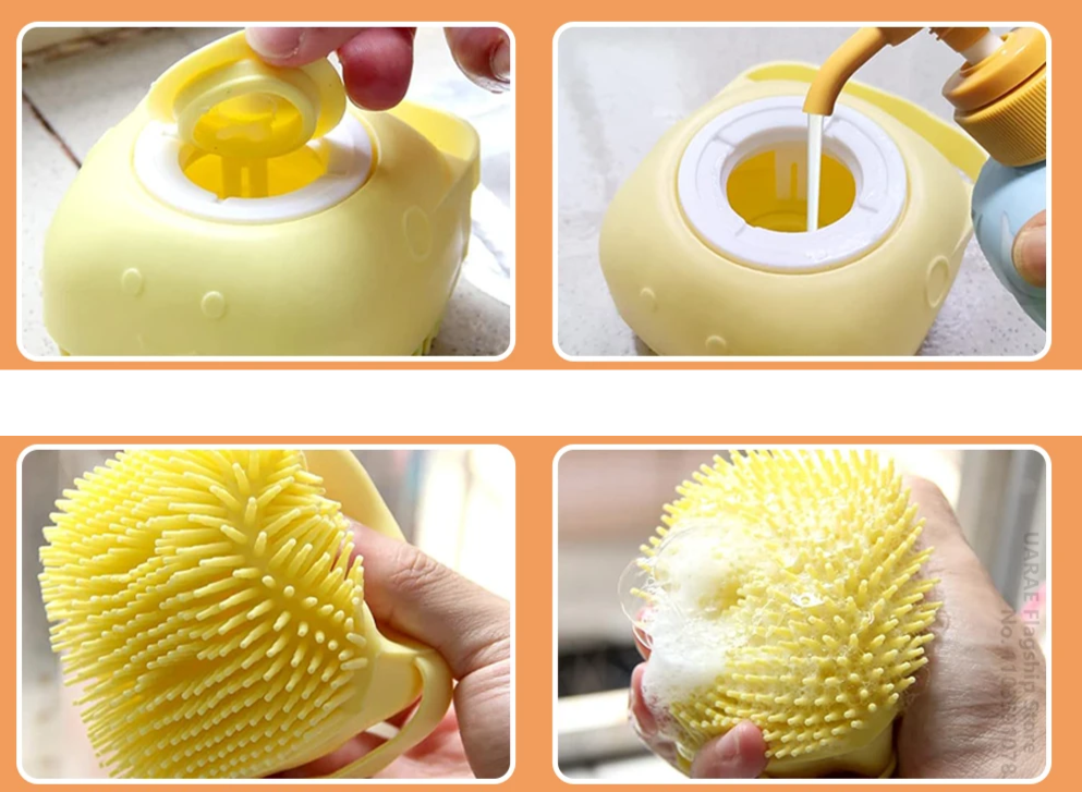 PawSpa 3-in-1 Hundewaschbürste