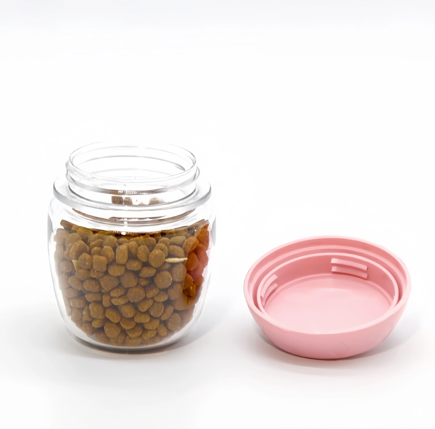 DUOPET 2-in-1 Tragbare Trinkflasche & Lebensmittelbehälter