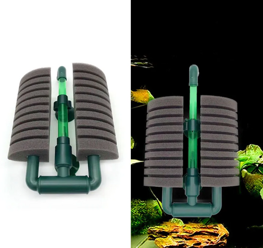 AquaBio Biochemischer Schwammfilter für Aquarium