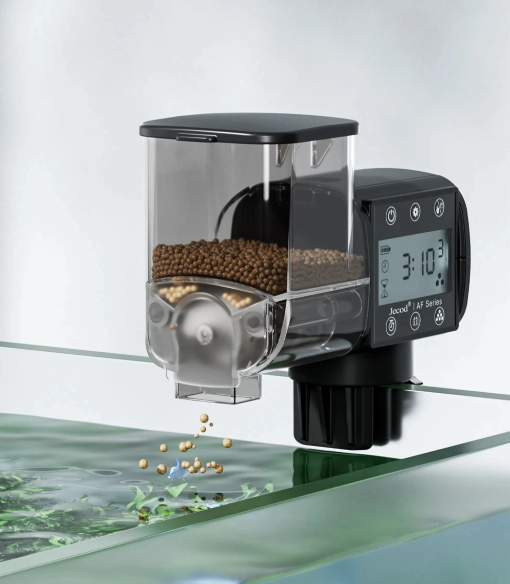 SmartFeed WiFi – Intelligenter automatischer Fischfutterautomat mit Timer und App-Steuerung