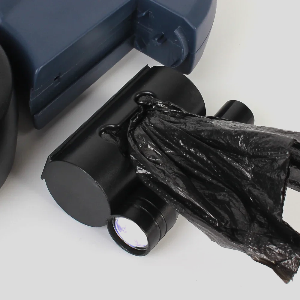 DuoWalk 3M Automatische Hundeleine mit Taschenlampe und Kotbeutelhalter