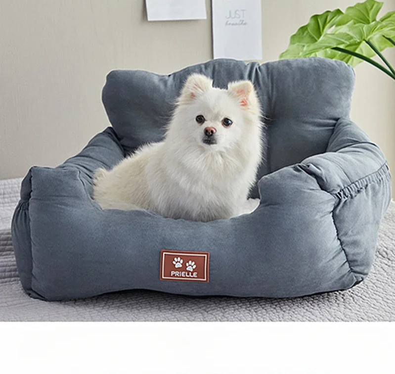 Autobox für Hunde – Herausnehmbare und waschbare Hundebox für Herbst und Winter