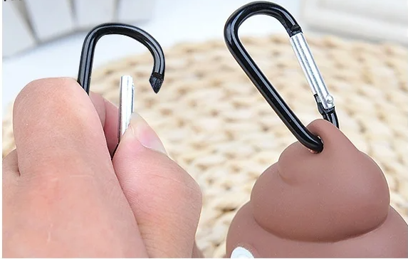 PooPal Tragbarer Kotbeutelhalter