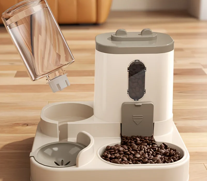 DuoMeal 2-in-1 Automatischer Futter- und Wasserspender für Katzen