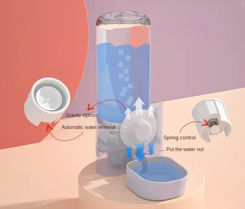 AquaBunny Automatischer Trinkspender für Kaninchen & Kleintiere (500 ml)