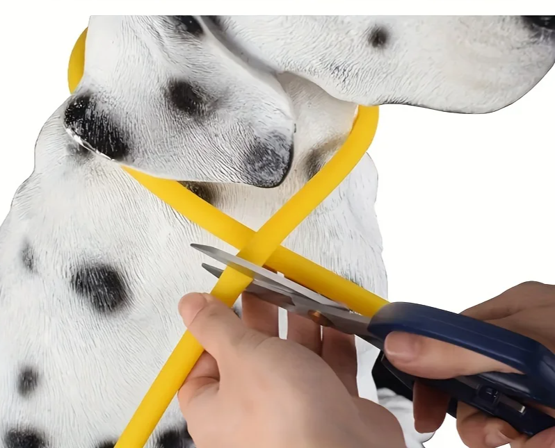 GlowGuard LED-Sicherheitshalsband für Hunde – USB-aufladbar & reflektierend