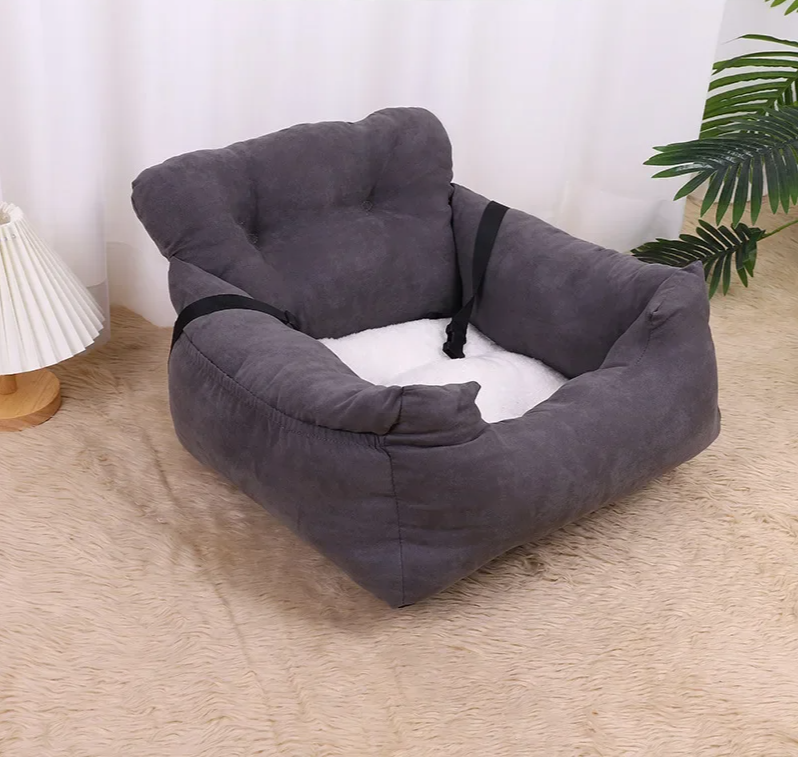 Autobox für Hunde – Herausnehmbare und waschbare Hundebox für Herbst und Winter