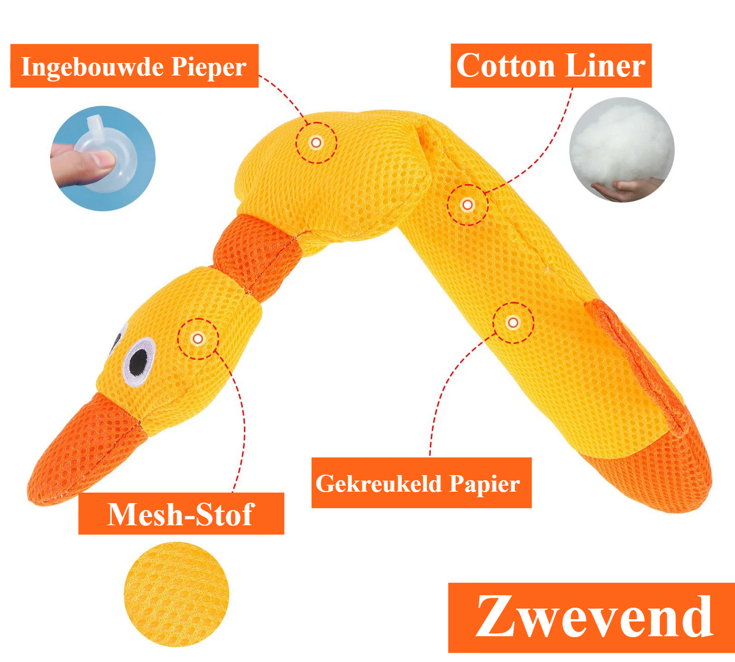 ZiziFloat Hunde-Wasserspielzeug