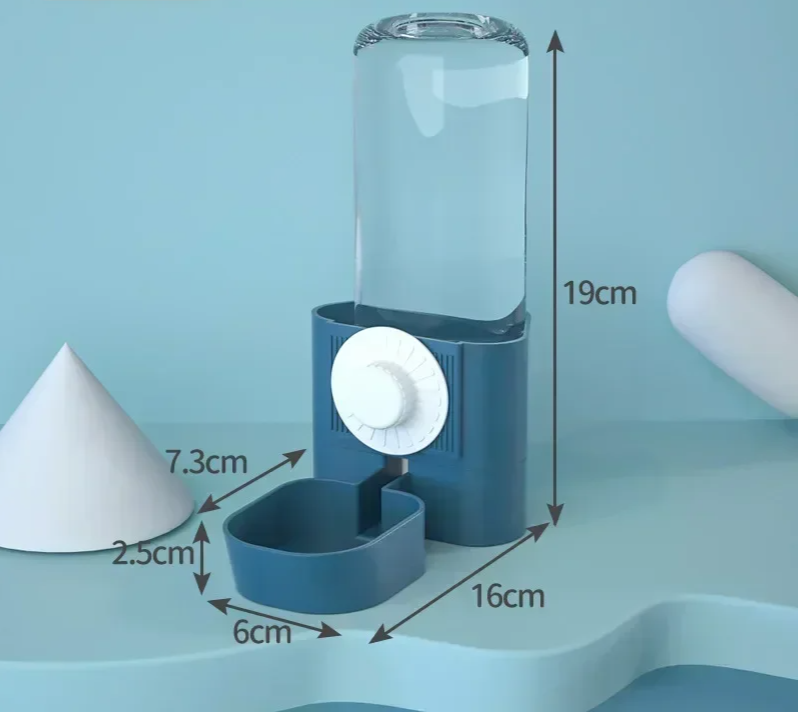 AquaBunny Automatischer Trinkspender für Kaninchen & Kleintiere (500 ml)