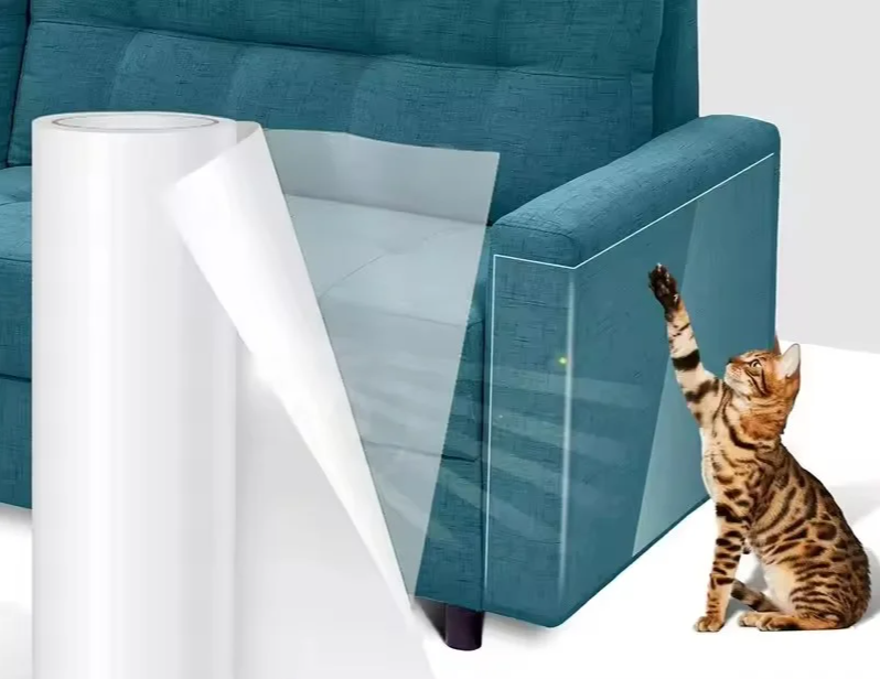 ScratchStop Selbstklebender Kratzschutz für Katzen