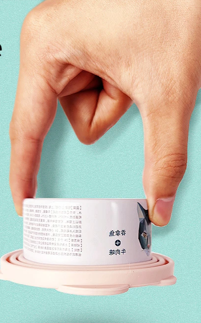 SEALIFY 2-in-1 Silikon-Dosendeckel & Fütterungslöffel