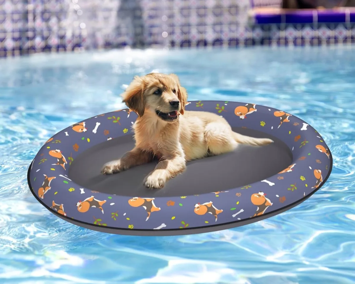 AquaPaws aufblasbares Hundefloß