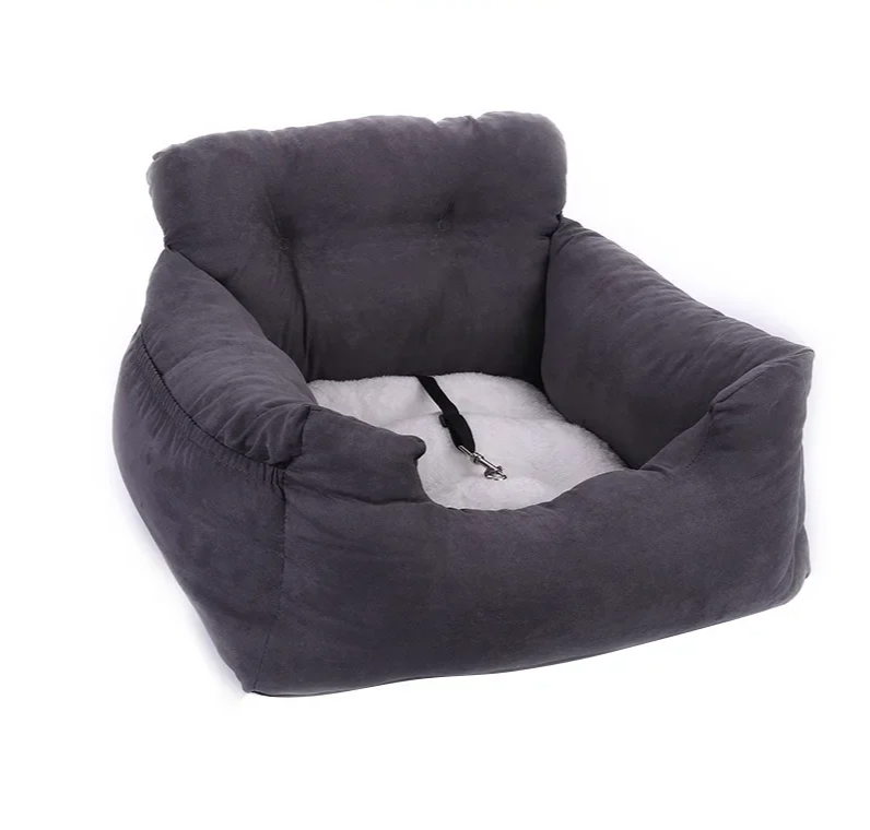 Autobox für Hunde – Herausnehmbare und waschbare Hundebox für Herbst und Winter